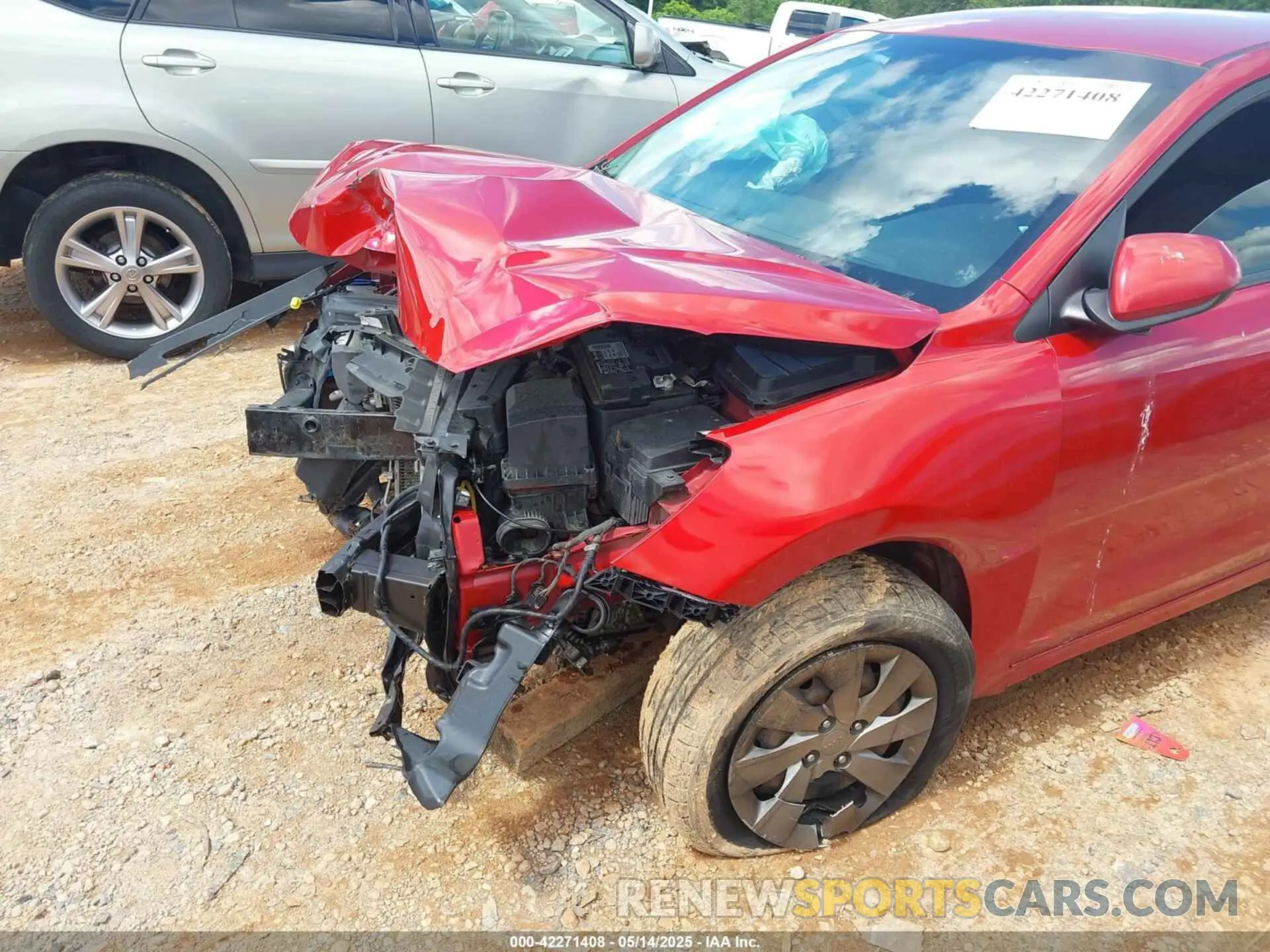 6 fotografías del automóvil dañado 3KPA24AD6LE284320 KIA RIO 2020
