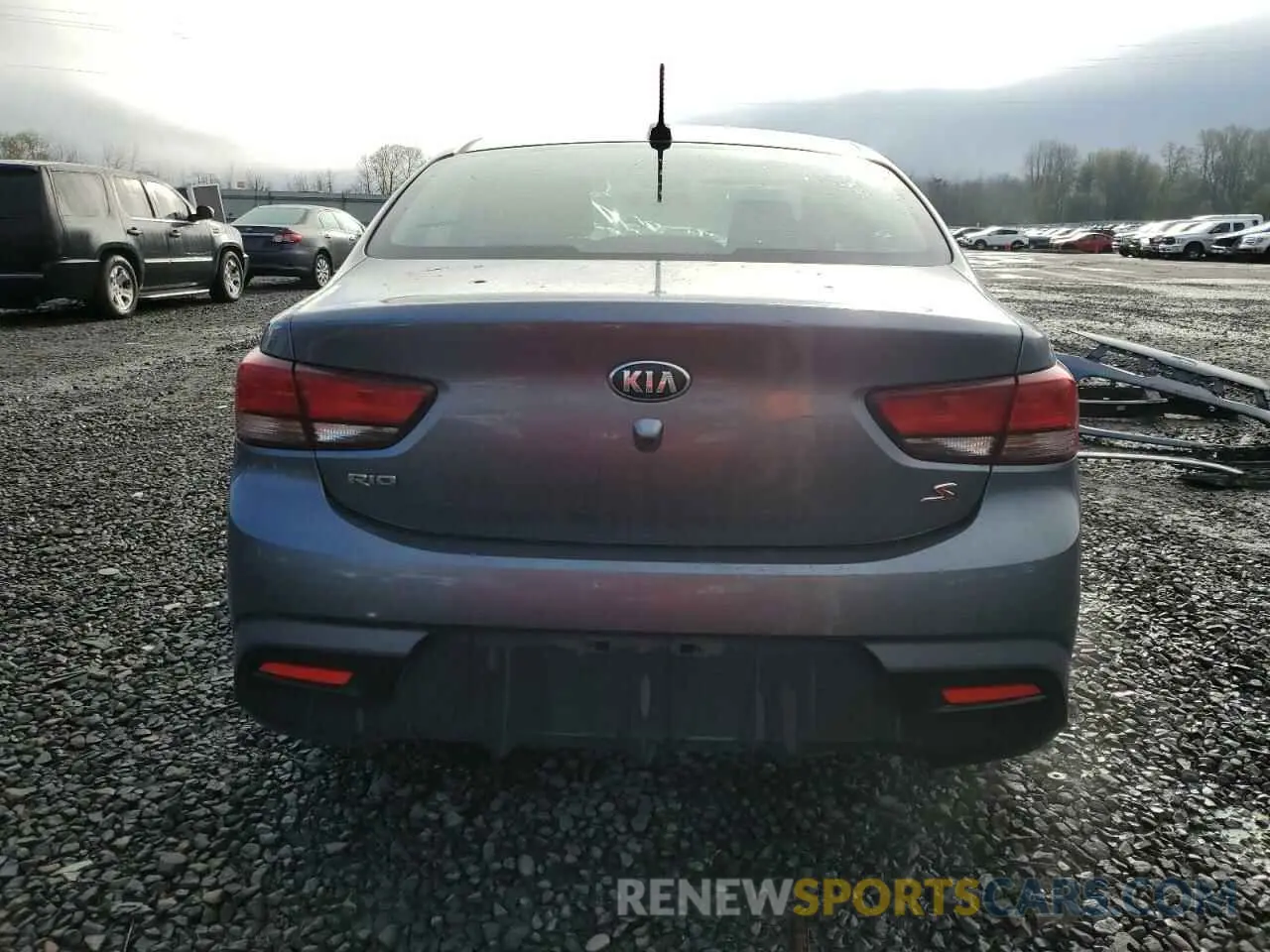 6 fotografías del automóvil dañado 3KPA24AD6LE284446 KIA RIO 2020