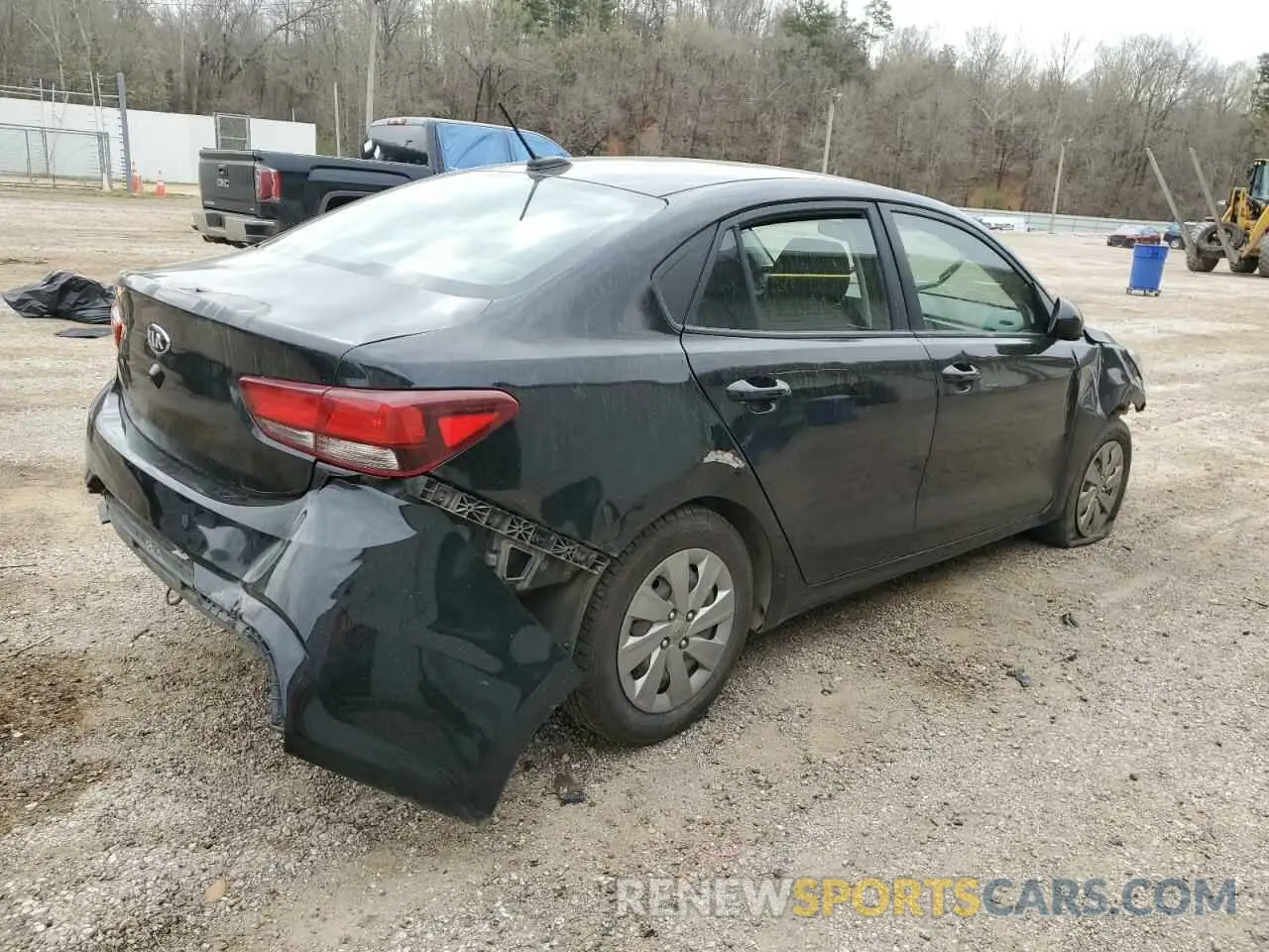 3 fotografías del automóvil dañado 3KPA24AD6LE297102 KIA RIO 2020