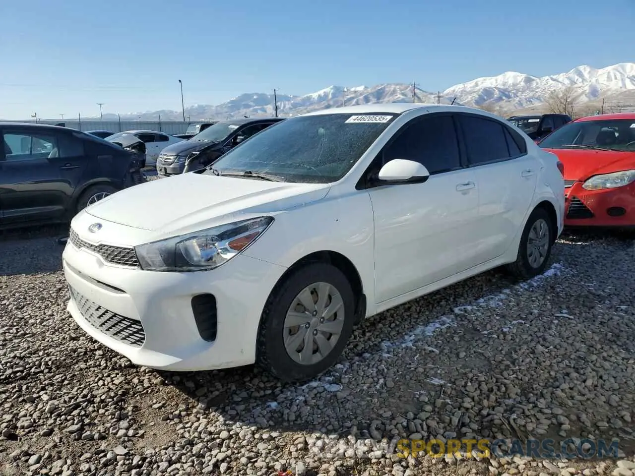 1 fotografías del automóvil dañado 3KPA24AD6LE329143 KIA RIO 2020