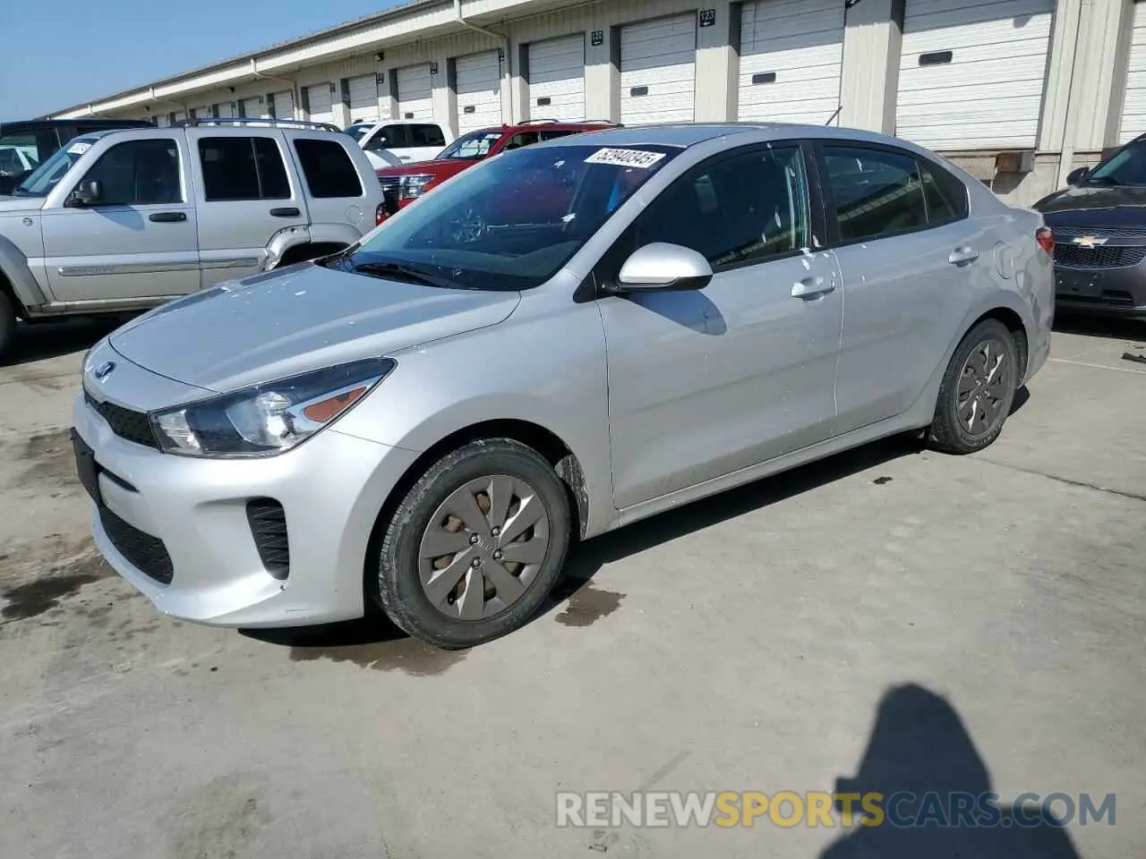1 fotografías del automóvil dañado 3KPA24AD7LE281961 KIA RIO 2020