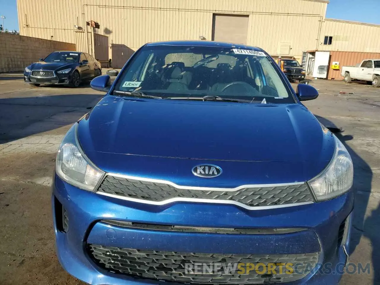 5 fotografías del automóvil dañado 3KPA24AD7LE282625 KIA RIO 2020