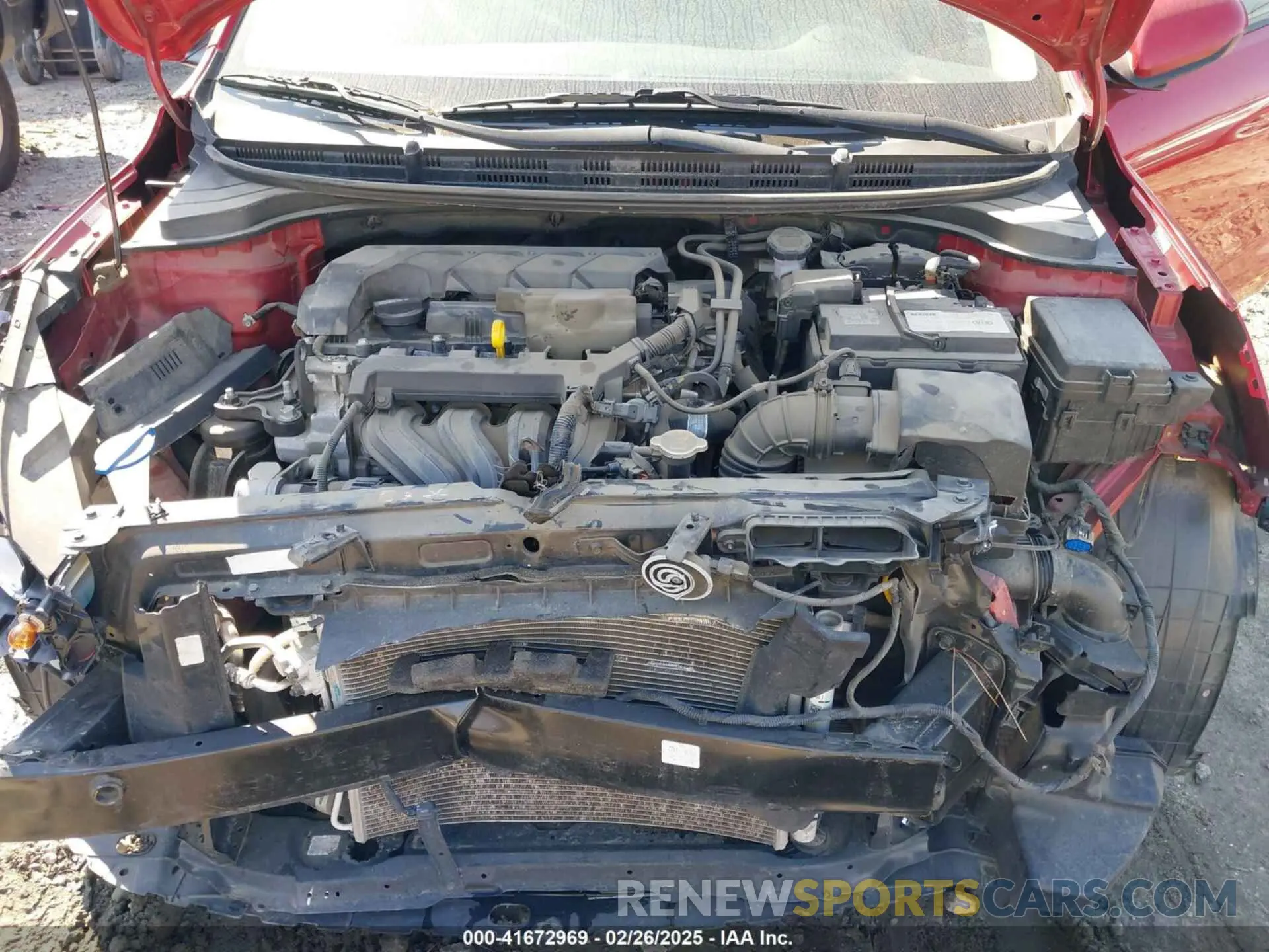 10 fotografías del automóvil dañado 3KPA24AD7LE284665 KIA RIO 2020