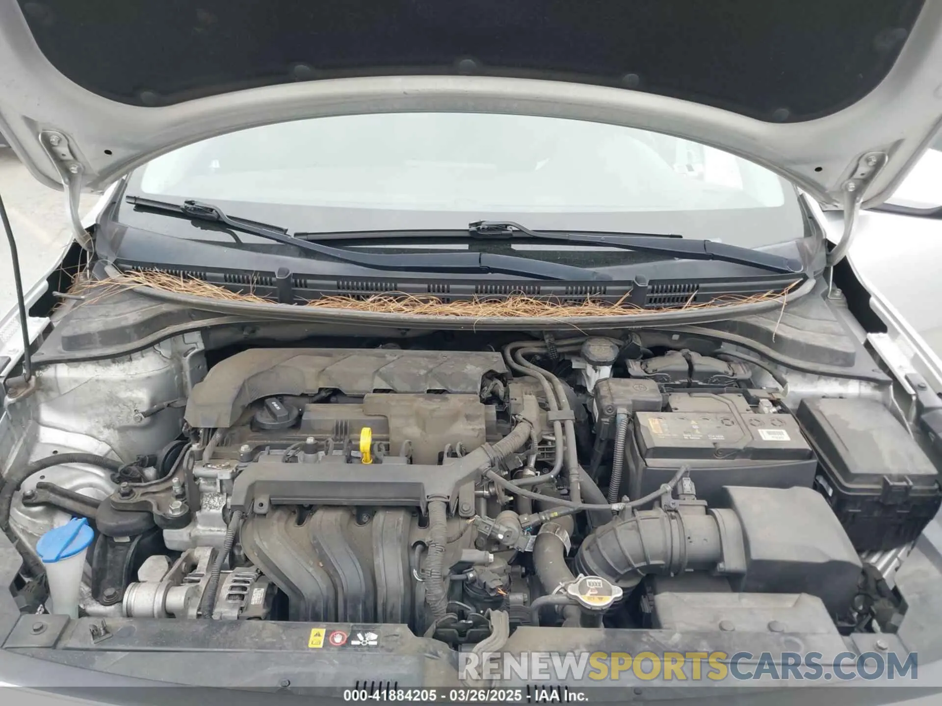 10 fotografías del automóvil dañado 3KPA24AD7LE313579 KIA RIO 2020