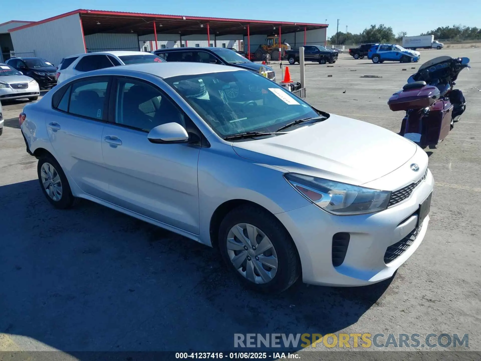 1 fotografías del automóvil dañado 3KPA24AD7LE320418 KIA RIO 2020