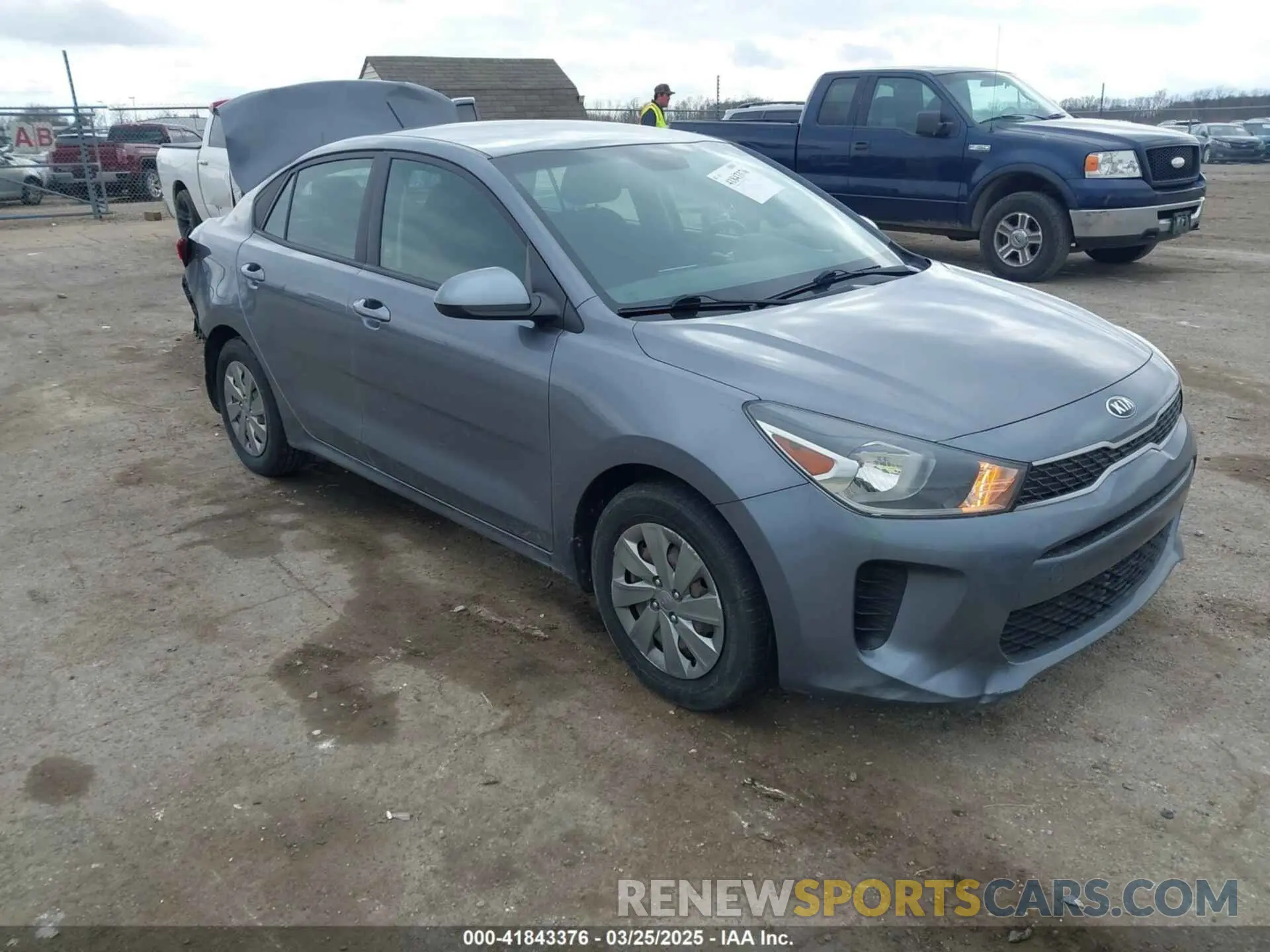 1 fotografías del automóvil dañado 3KPA24AD7LE334254 KIA RIO 2020