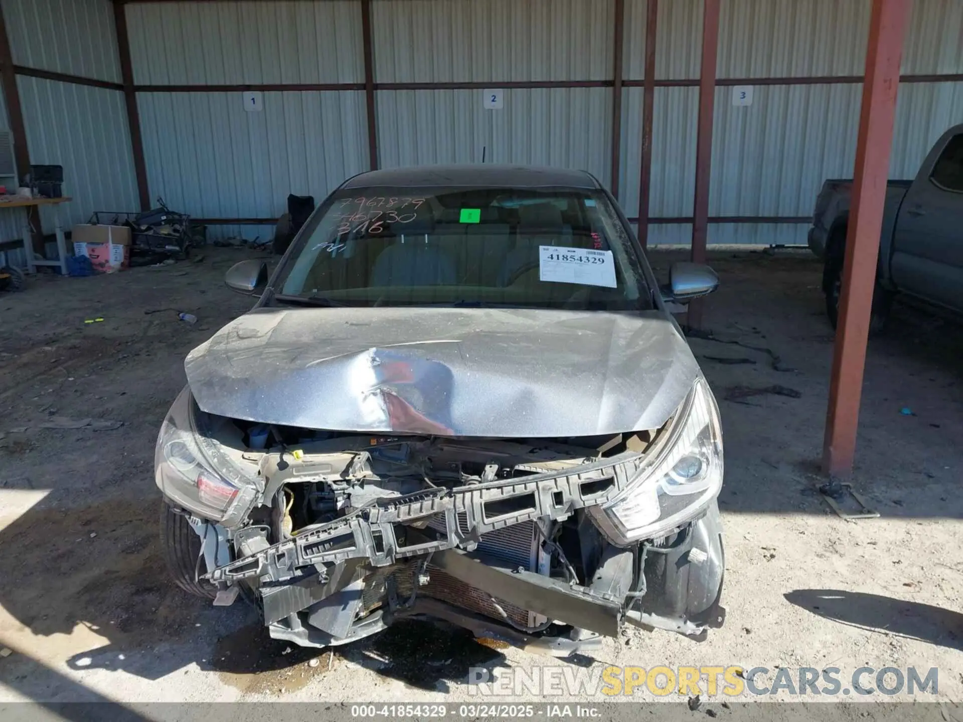12 fotografías del automóvil dañado 3KPA24AD7LE346730 KIA RIO 2020