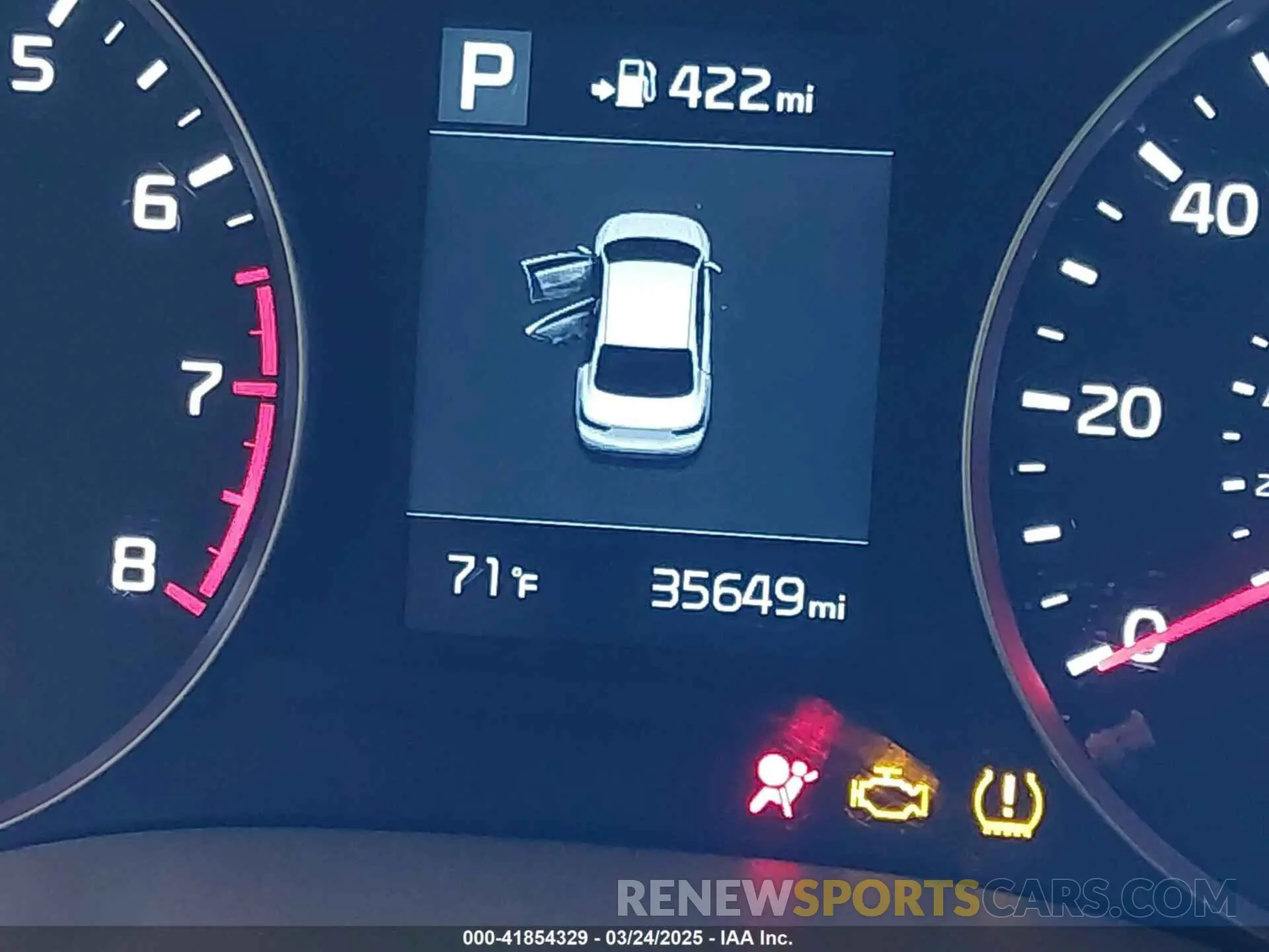 15 fotografías del automóvil dañado 3KPA24AD7LE346730 KIA RIO 2020