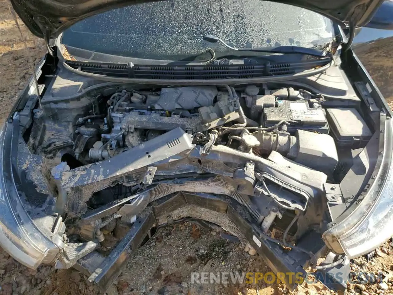 12 fotografías del automóvil dañado 3KPA24AD7LE362796 KIA RIO 2020