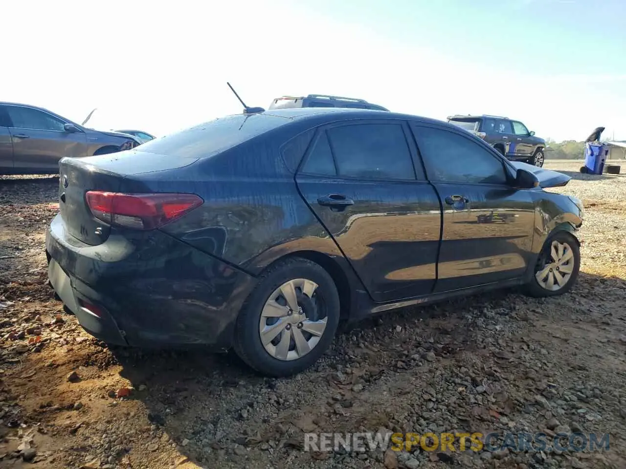 3 fotografías del automóvil dañado 3KPA24AD7LE362796 KIA RIO 2020