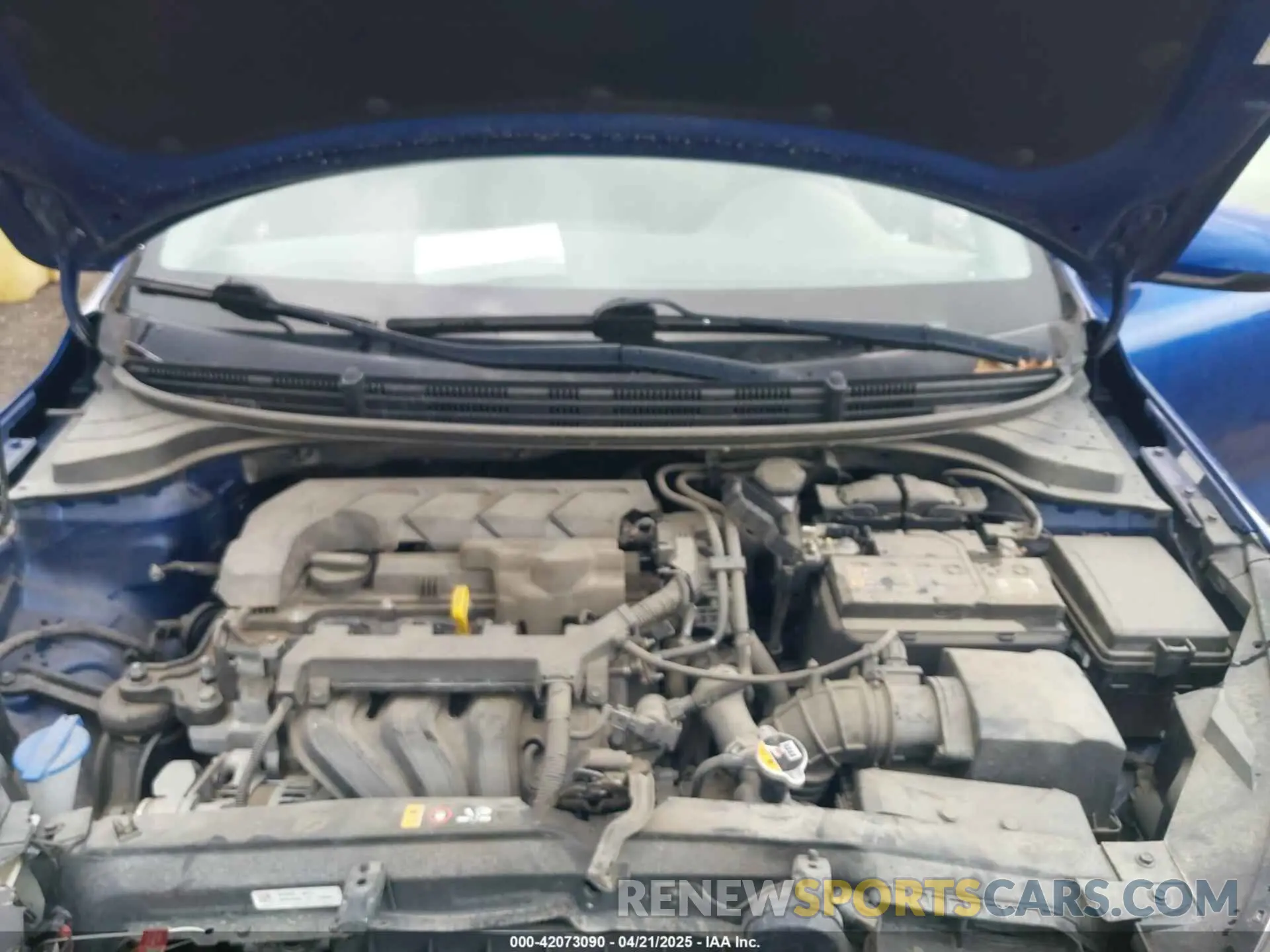 10 fotografías del automóvil dañado 3KPA24AD8LE263081 KIA RIO 2020