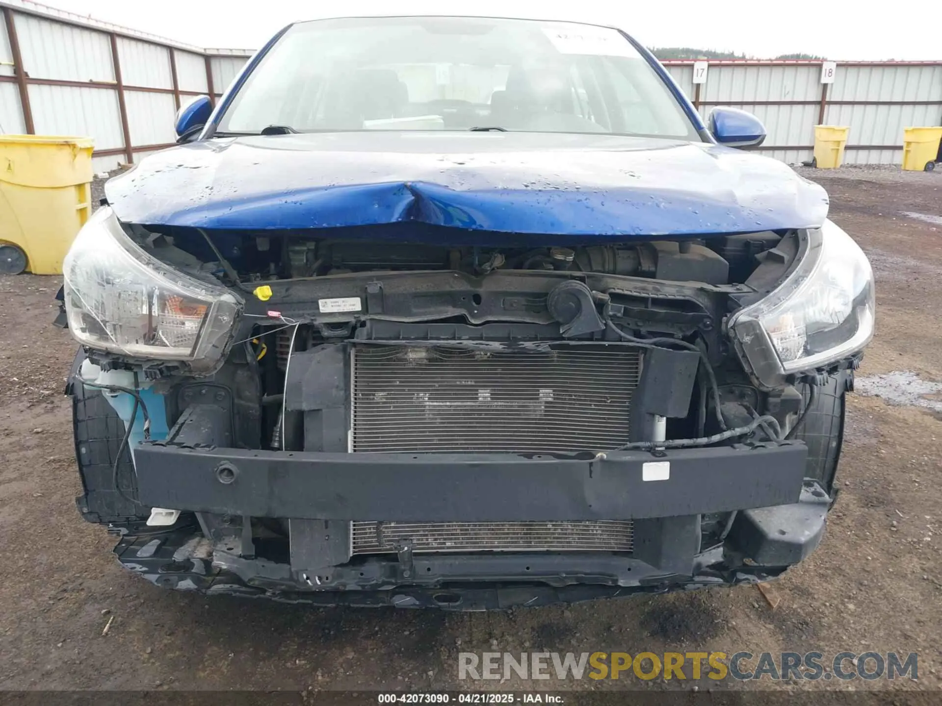 6 fotografías del automóvil dañado 3KPA24AD8LE263081 KIA RIO 2020