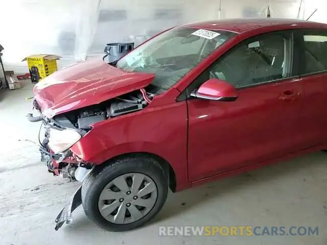 10 fotografías del automóvil dañado 3KPA24AD8LE311694 KIA RIO 2020