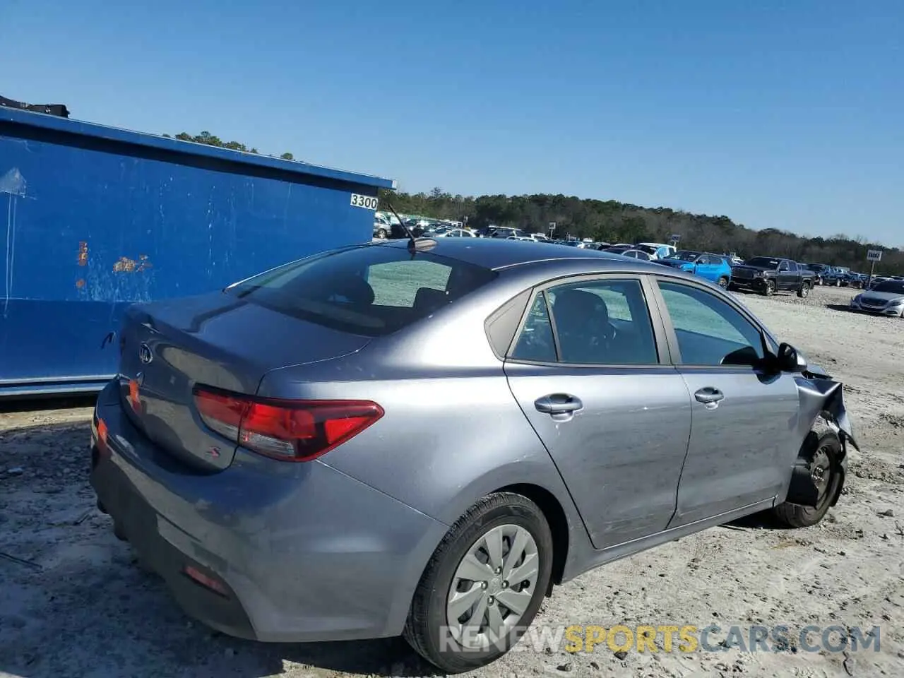 3 fotografías del automóvil dañado 3KPA24AD8LE346638 KIA RIO 2020