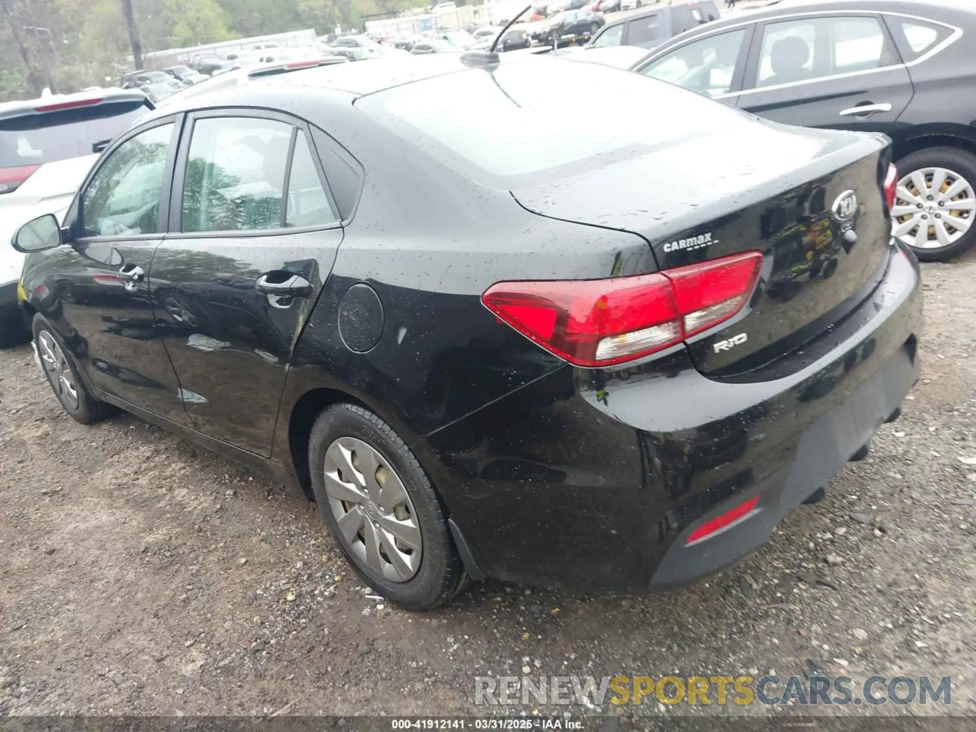 3 fotografías del automóvil dañado 3KPA24AD9LE262540 KIA RIO 2020
