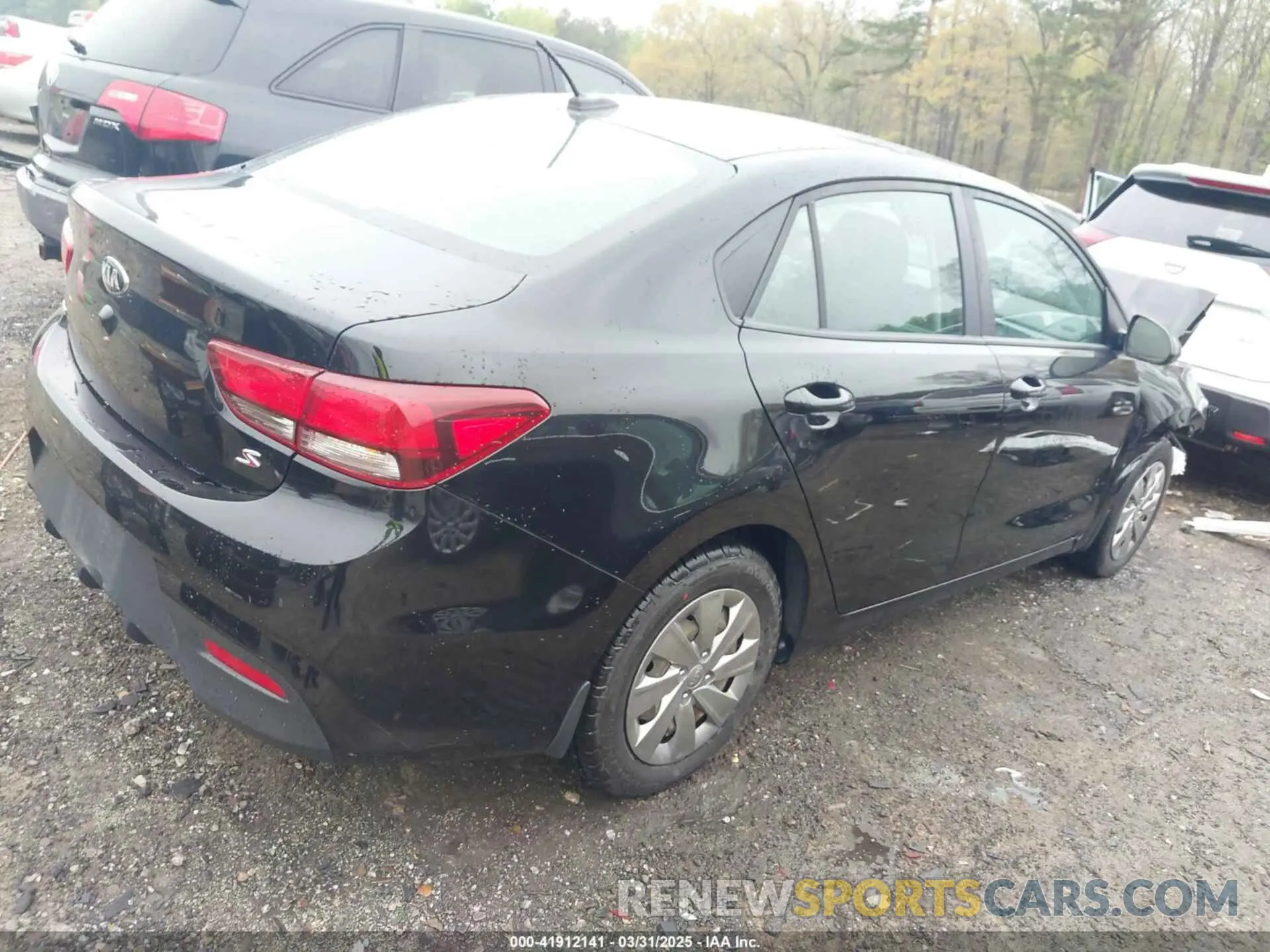 4 fotografías del automóvil dañado 3KPA24AD9LE262540 KIA RIO 2020