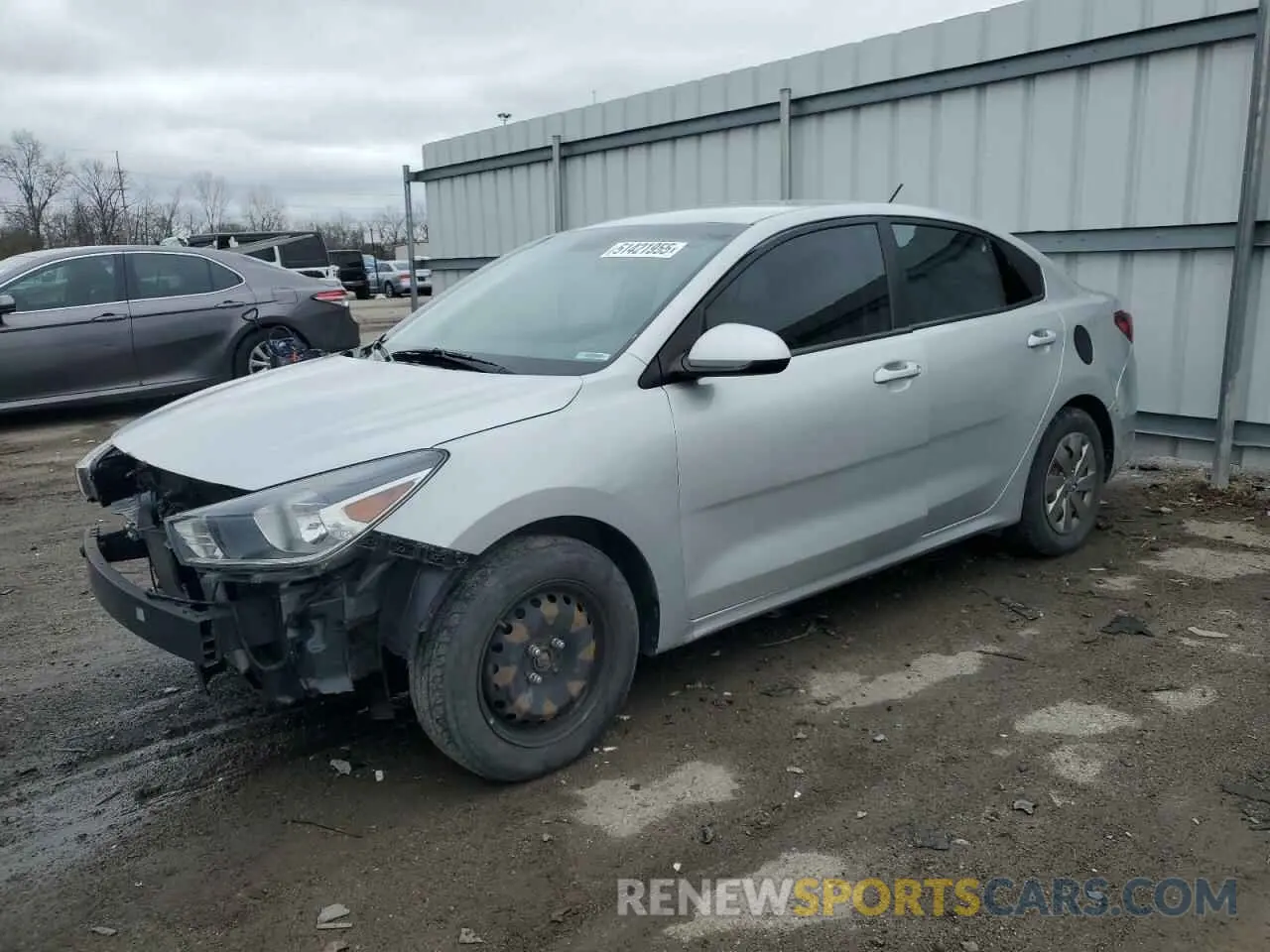 1 fotografías del automóvil dañado 3KPA24AD9LE296820 KIA RIO 2020