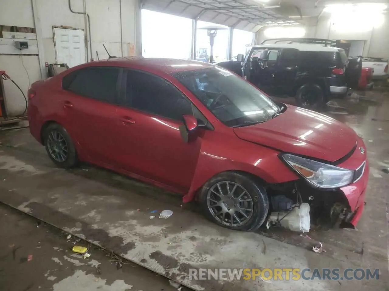 4 fotografías del automóvil dañado 3KPA24AD9LE329024 KIA RIO 2020