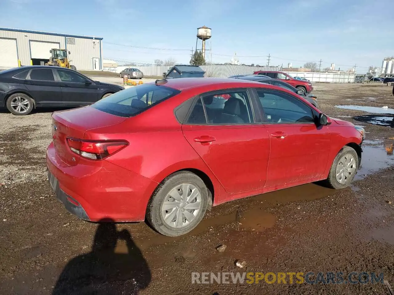 3 fotografías del automóvil dañado 3KPA24AD9LE344509 KIA RIO 2020