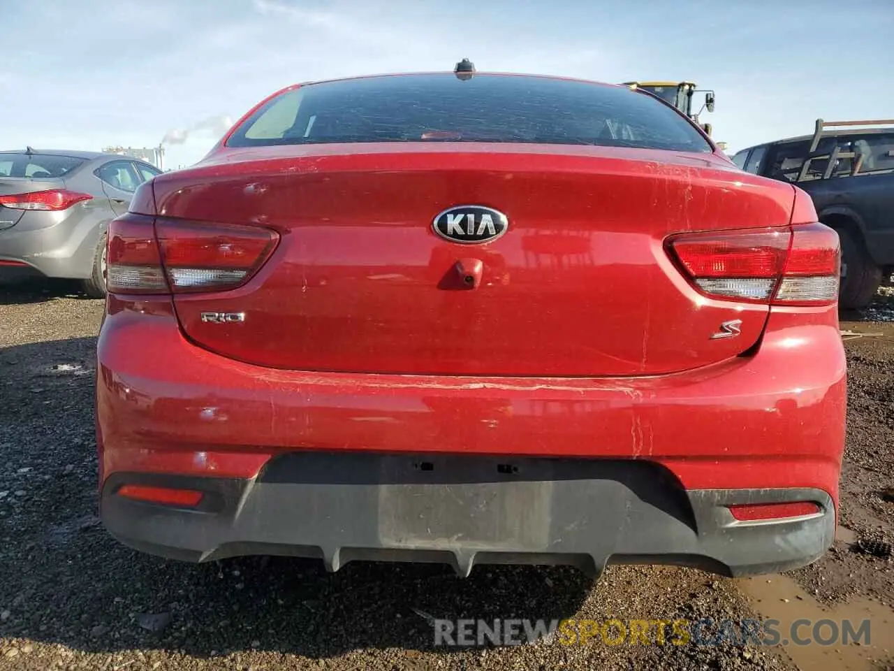6 fotografías del automóvil dañado 3KPA24AD9LE344509 KIA RIO 2020