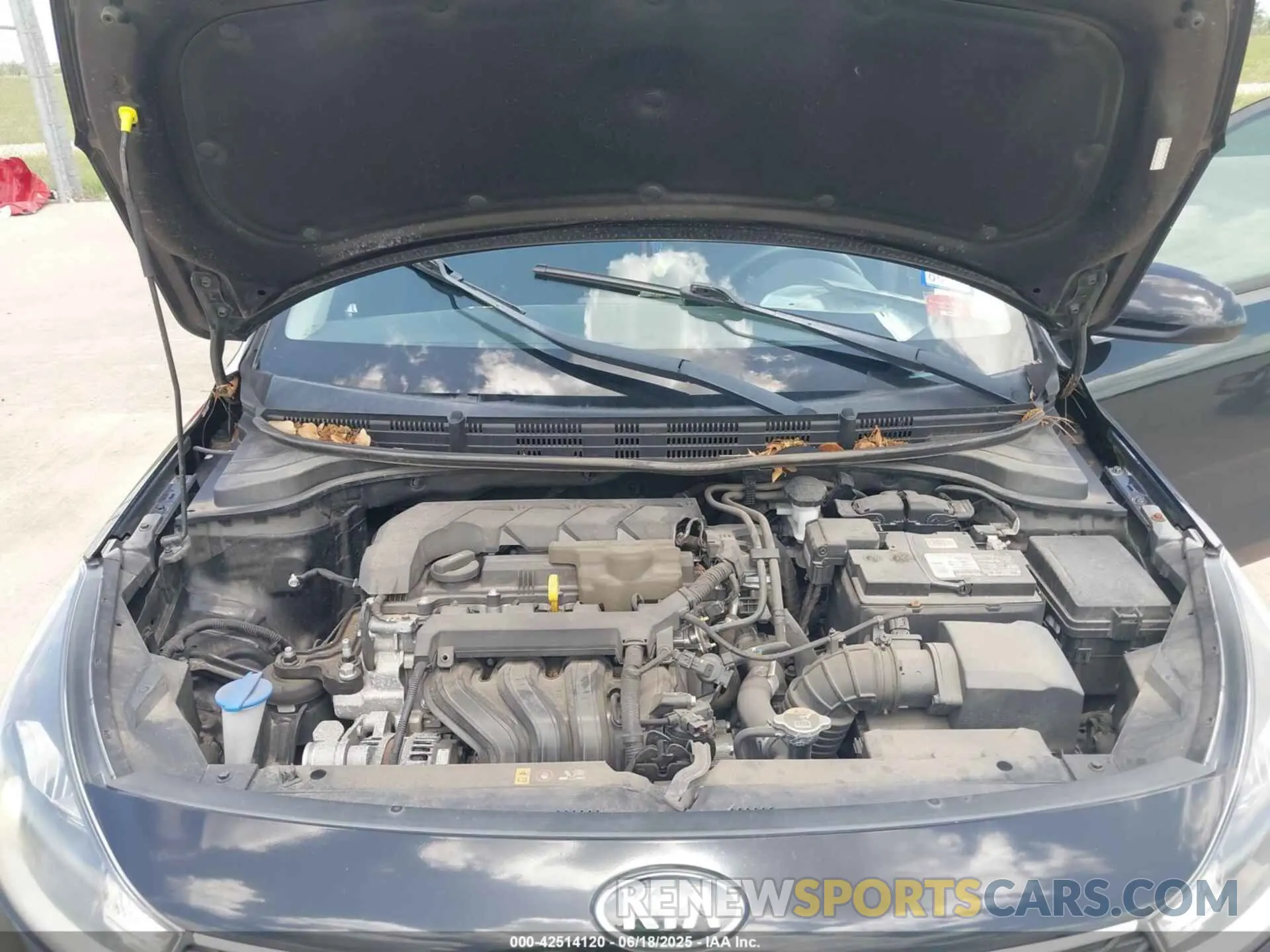 10 fotografías del automóvil dañado 3KPA24ADXLE261204 KIA RIO 2020