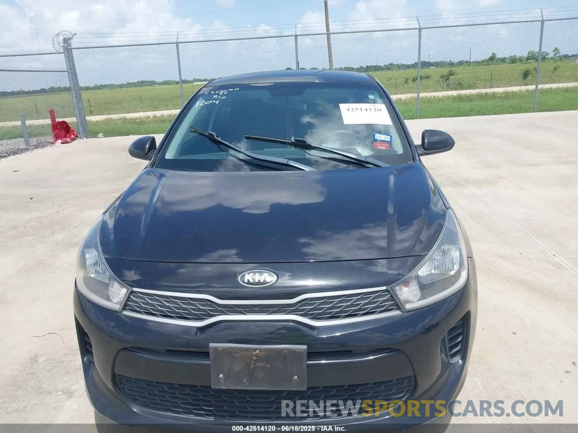 6 fotografías del automóvil dañado 3KPA24ADXLE261204 KIA RIO 2020