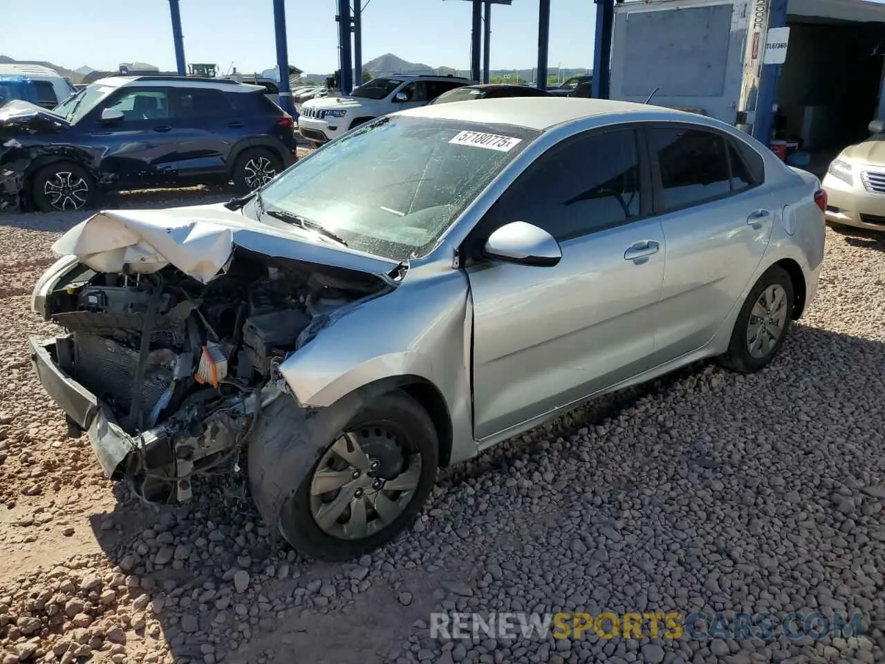 1 fotografías del automóvil dañado 3KPA24ADXLE274387 KIA RIO 2020