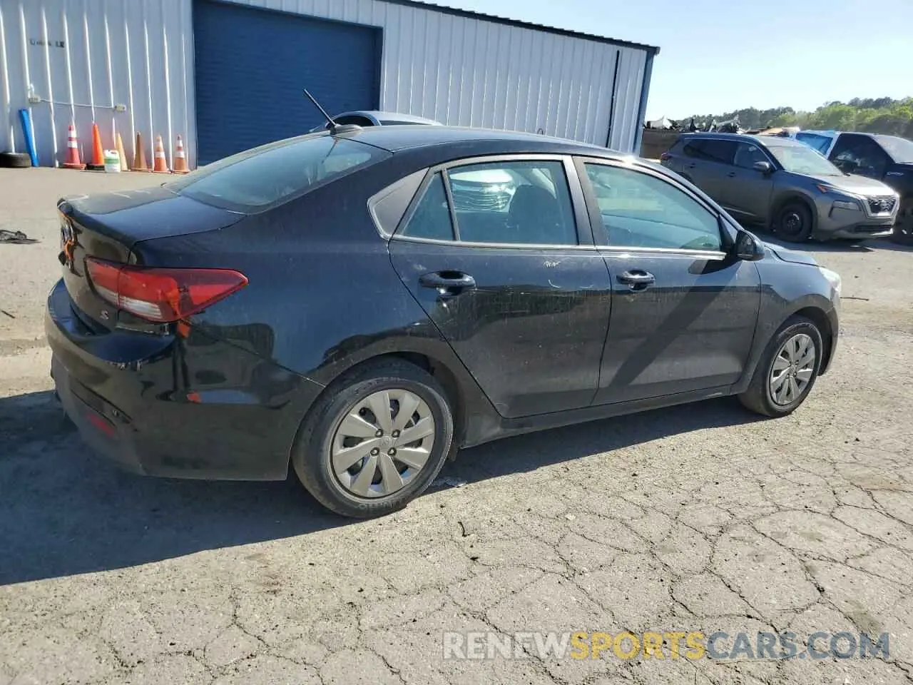 3 fotografías del automóvil dañado 3KPA24ADXLE284708 KIA RIO 2020
