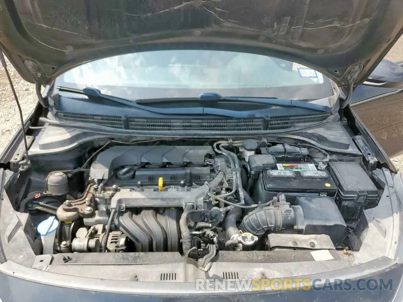 11 fotografías del automóvil dañado 3KPA24ADXLE293683 KIA RIO 2020