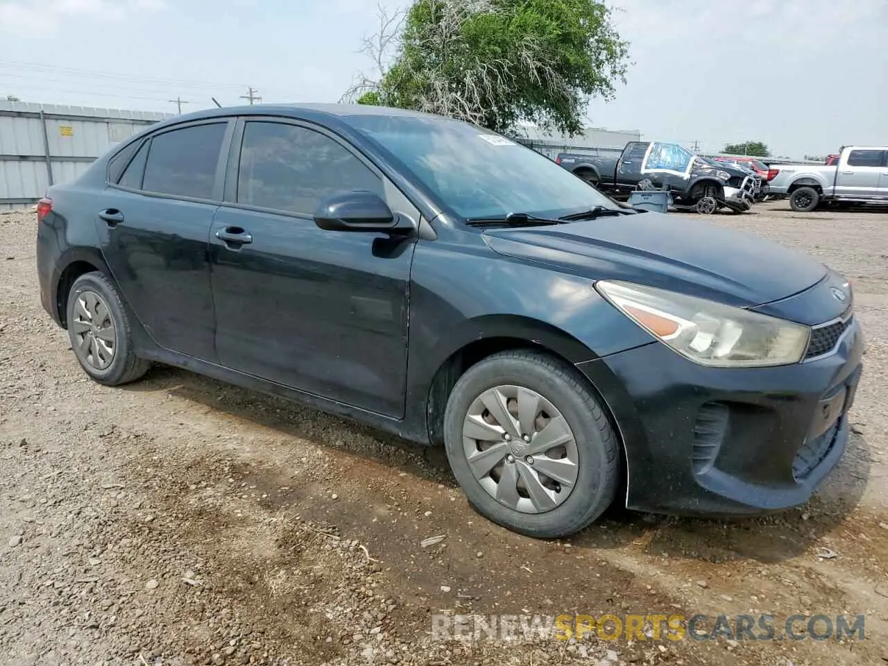 4 fotografías del automóvil dañado 3KPA24ADXLE293683 KIA RIO 2020