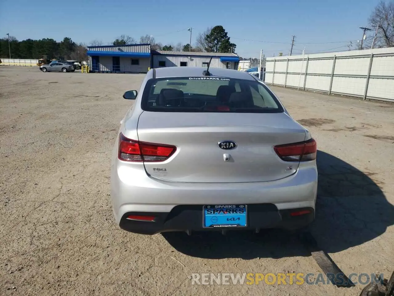 6 fotografías del automóvil dañado 3KPA24ADXLE311972 KIA RIO 2020