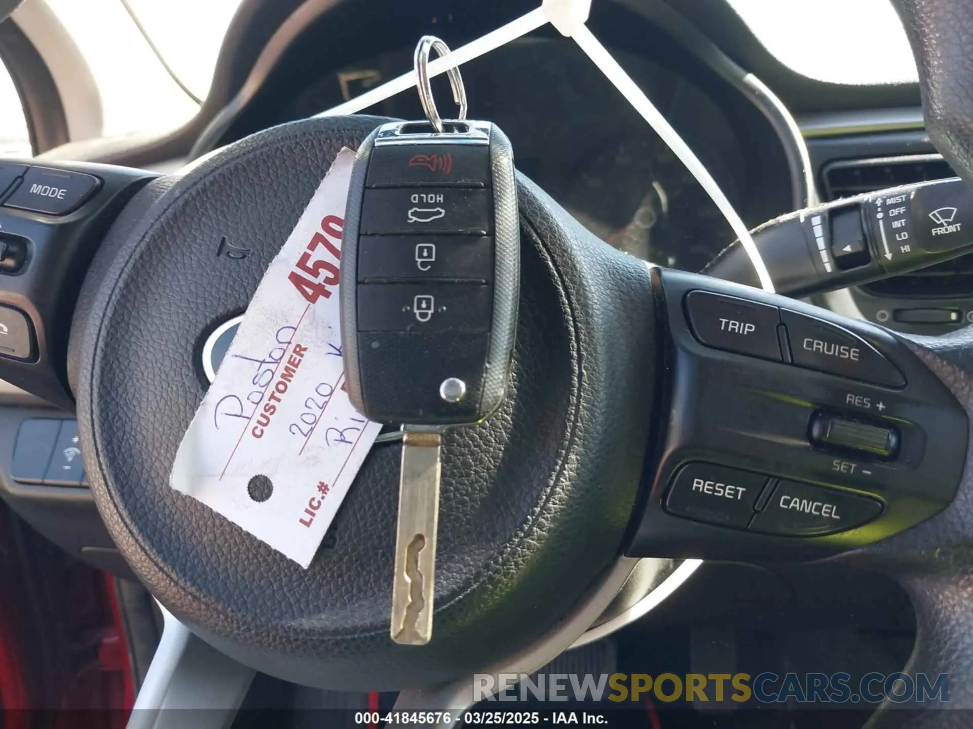 11 fotografías del automóvil dañado 3KPA24ADXLE312636 KIA RIO 2020