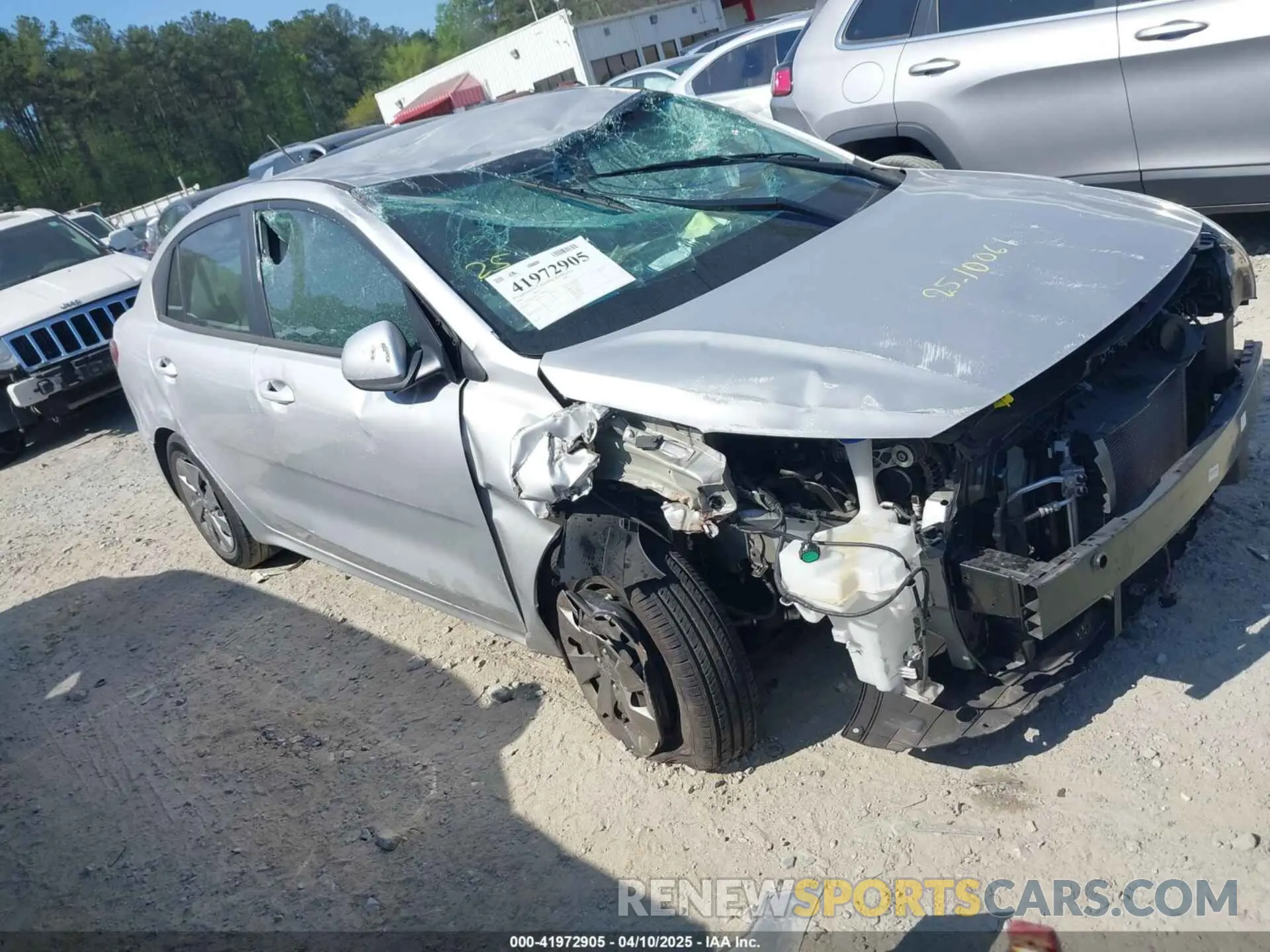 1 fotografías del automóvil dañado 3KPA24ADXLE346026 KIA RIO 2020