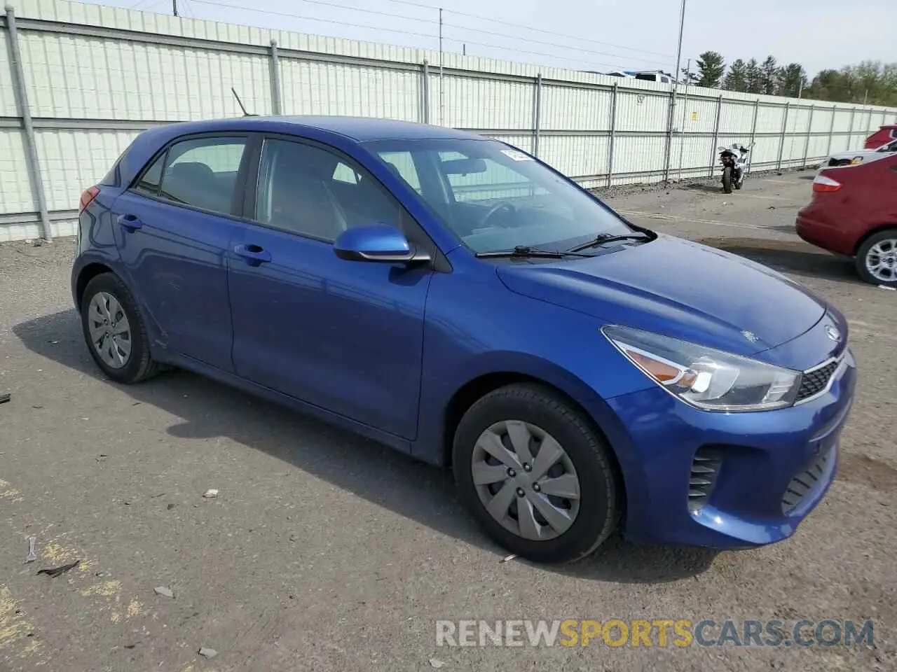 4 fotografías del automóvil dañado 3KPA25AD0LE351855 KIA RIO 2020