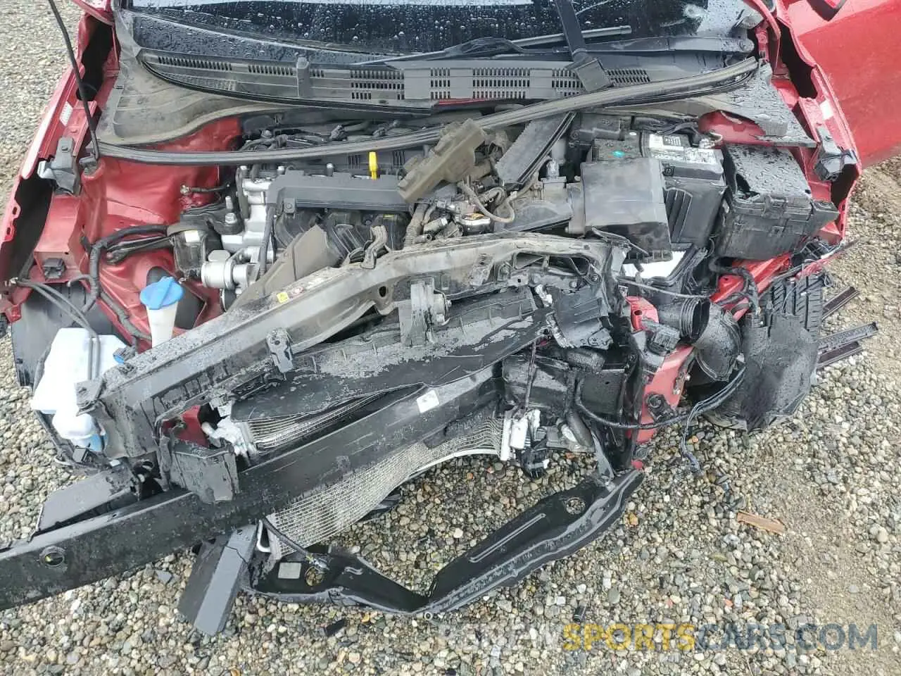12 fotografías del automóvil dañado 3KPA25AD6LE343825 KIA RIO 2020