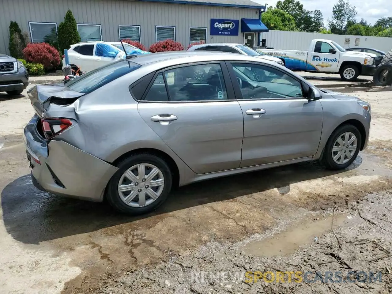 3 fotografías del automóvil dañado 3KPA24AD0ME377366 KIA RIO 2021
