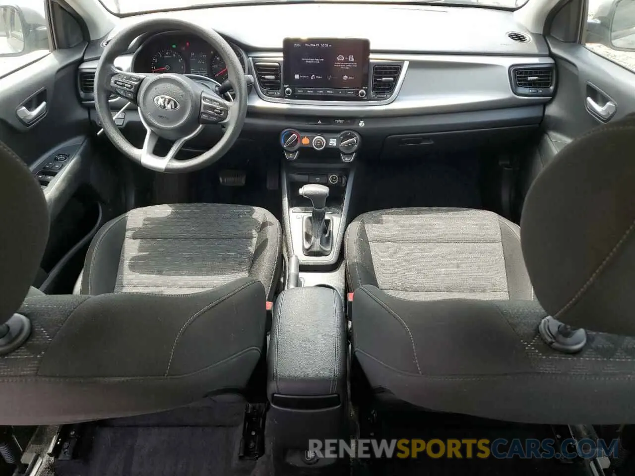 8 fotografías del automóvil dañado 3KPA24AD0ME377366 KIA RIO 2021