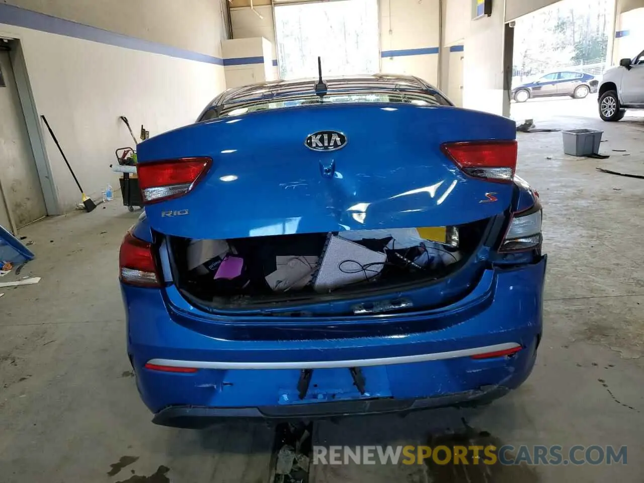 6 fotografías del automóvil dañado 3KPA24AD0ME403741 KIA RIO 2021