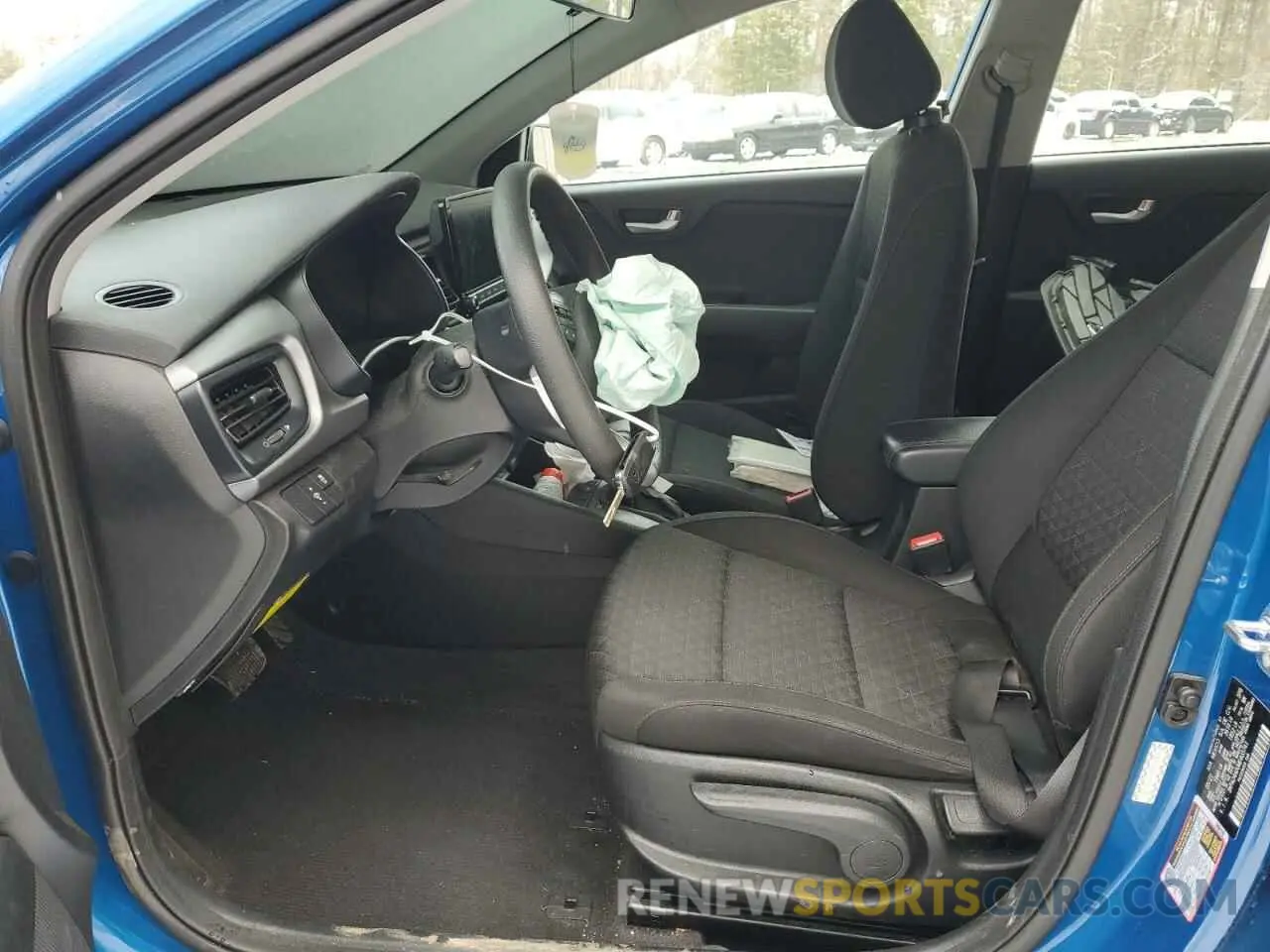 7 fotografías del automóvil dañado 3KPA24AD0ME403741 KIA RIO 2021