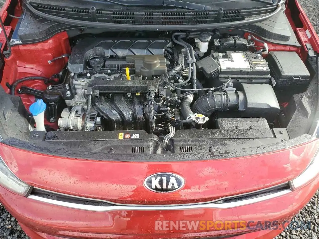 11 fotografías del automóvil dañado 3KPA24AD0ME404792 KIA RIO 2021