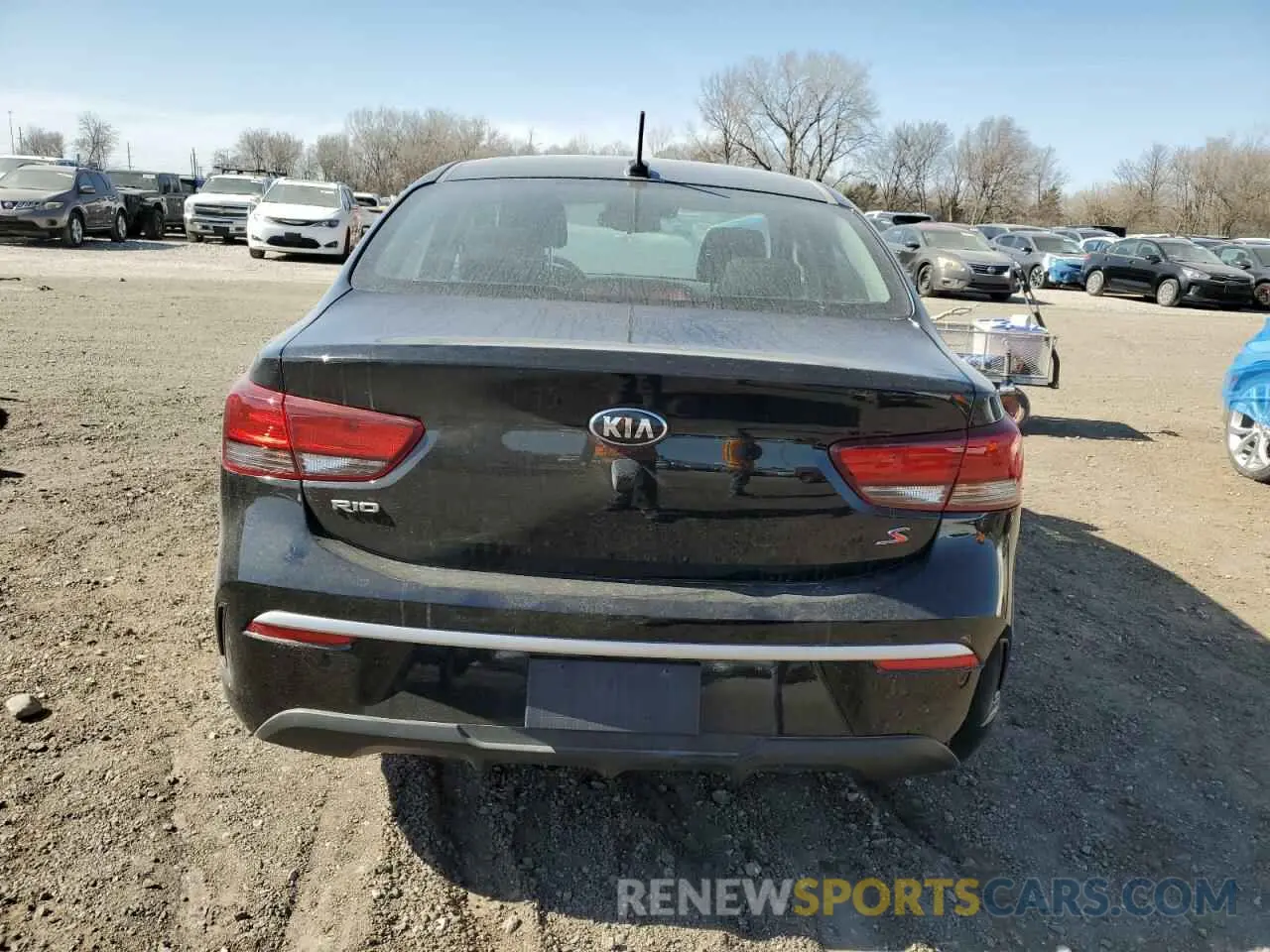 6 fotografías del automóvil dañado 3KPA24AD0ME415792 KIA RIO 2021