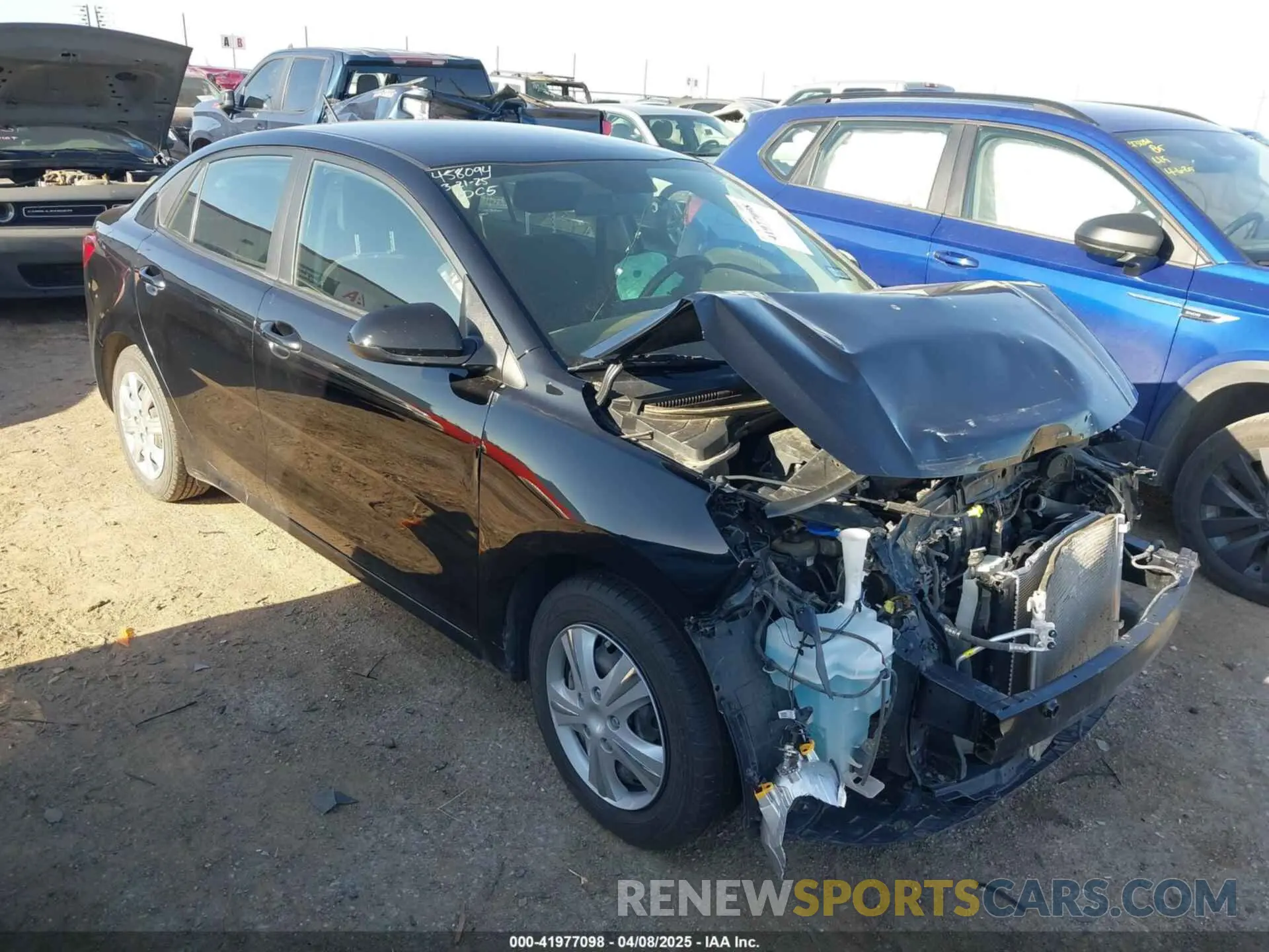 1 fotografías del automóvil dañado 3KPA24AD1ME365064 KIA RIO 2021