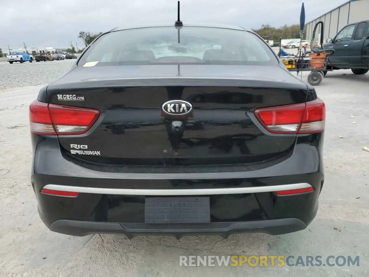 6 fotografías del automóvil dañado 3KPA24AD1ME379529 KIA RIO 2021