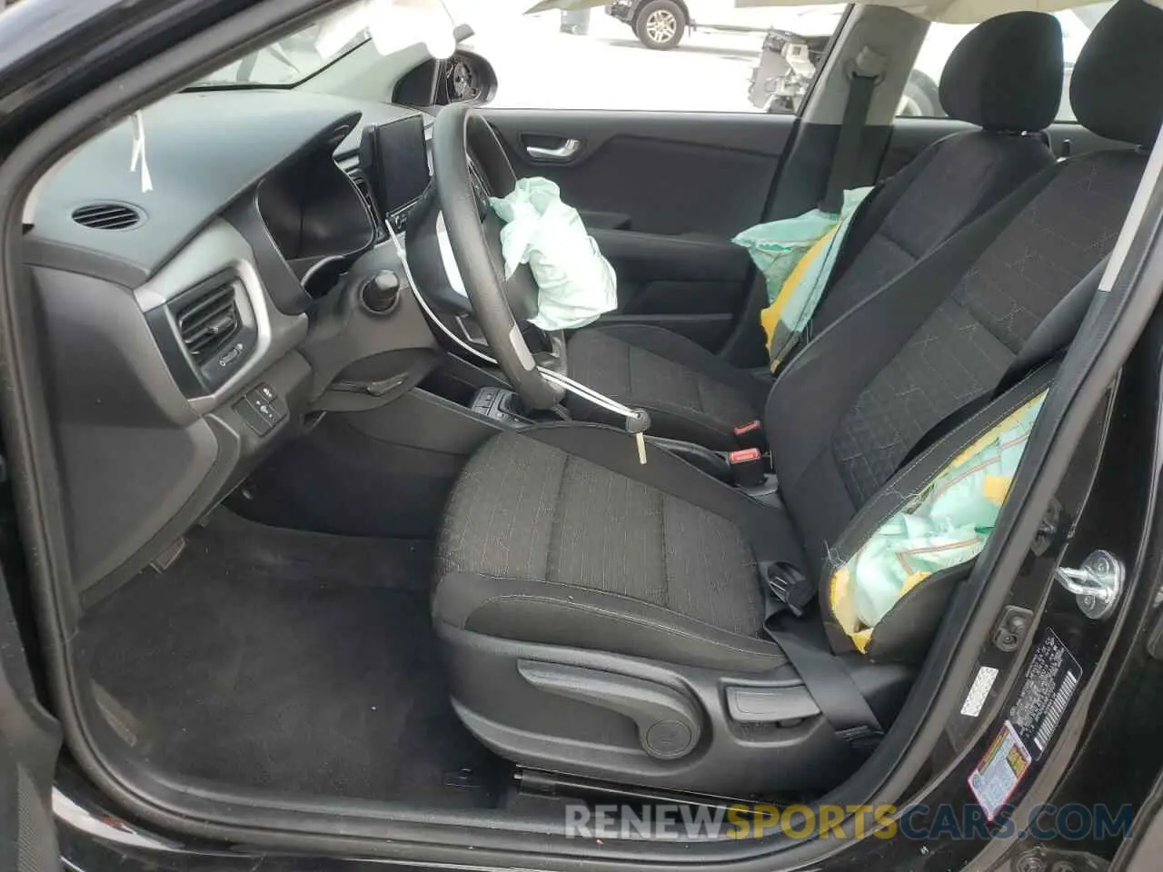 7 fotografías del automóvil dañado 3KPA24AD1ME379529 KIA RIO 2021