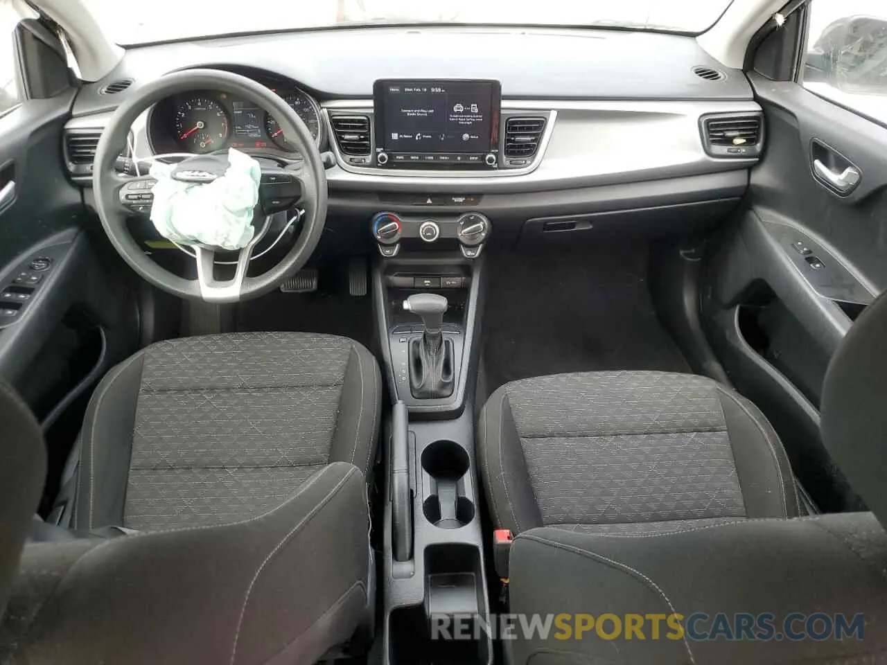 8 fotografías del automóvil dañado 3KPA24AD1ME379529 KIA RIO 2021