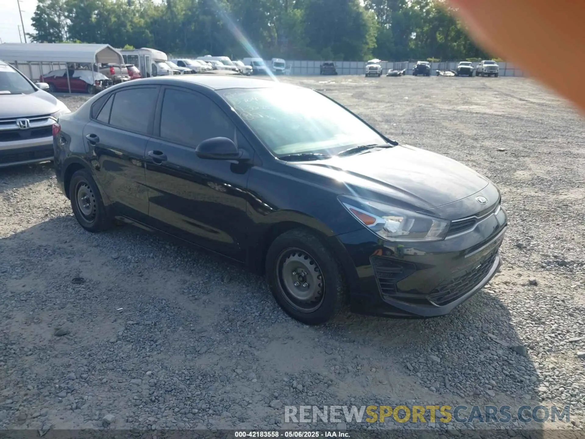 1 fotografías del automóvil dañado 3KPA24AD1ME418166 KIA RIO 2021