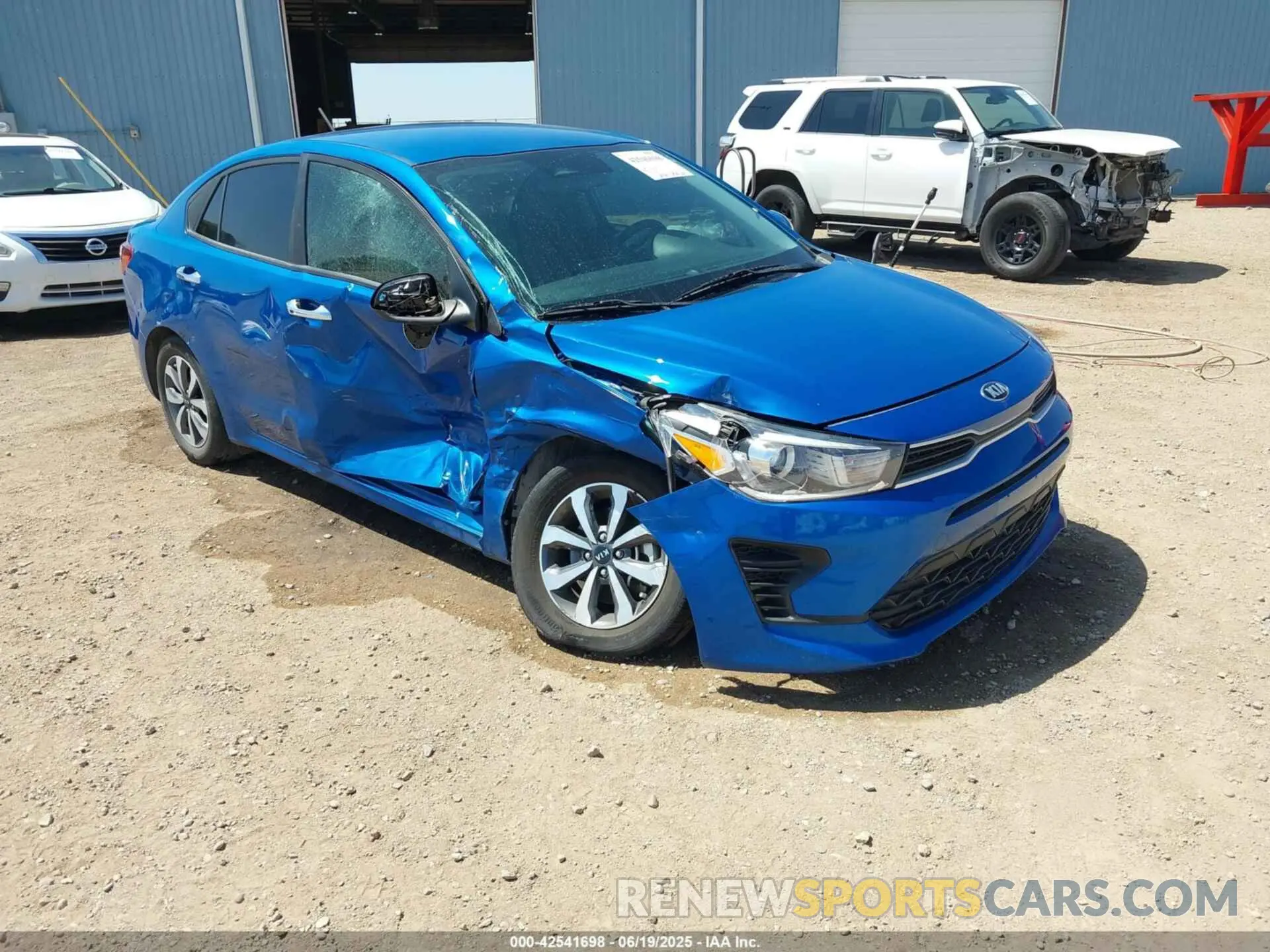 1 fotografías del automóvil dañado 3KPA24AD1ME426462 KIA RIO 2021