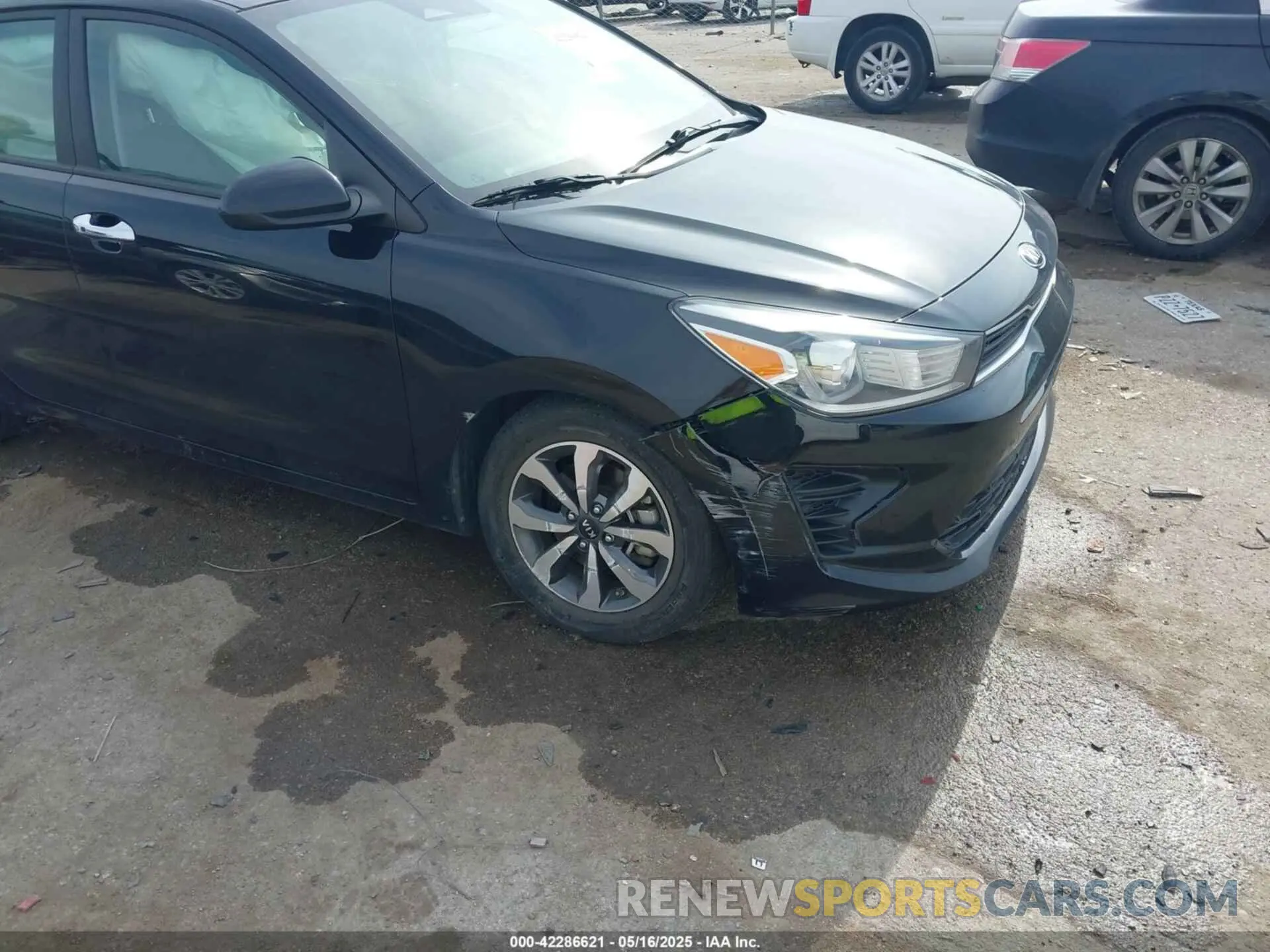 6 fotografías del automóvil dañado 3KPA24AD1ME426476 KIA RIO 2021