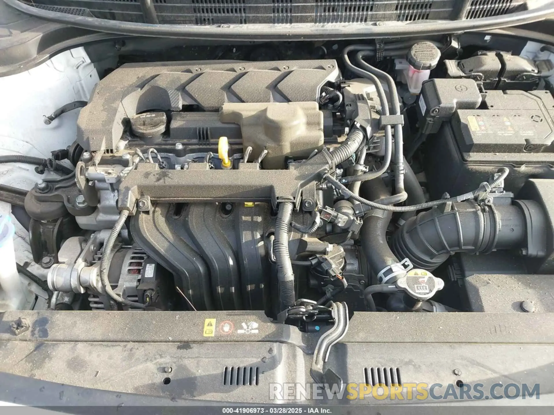 10 fotografías del automóvil dañado 3KPA24AD2ME367504 KIA RIO 2021
