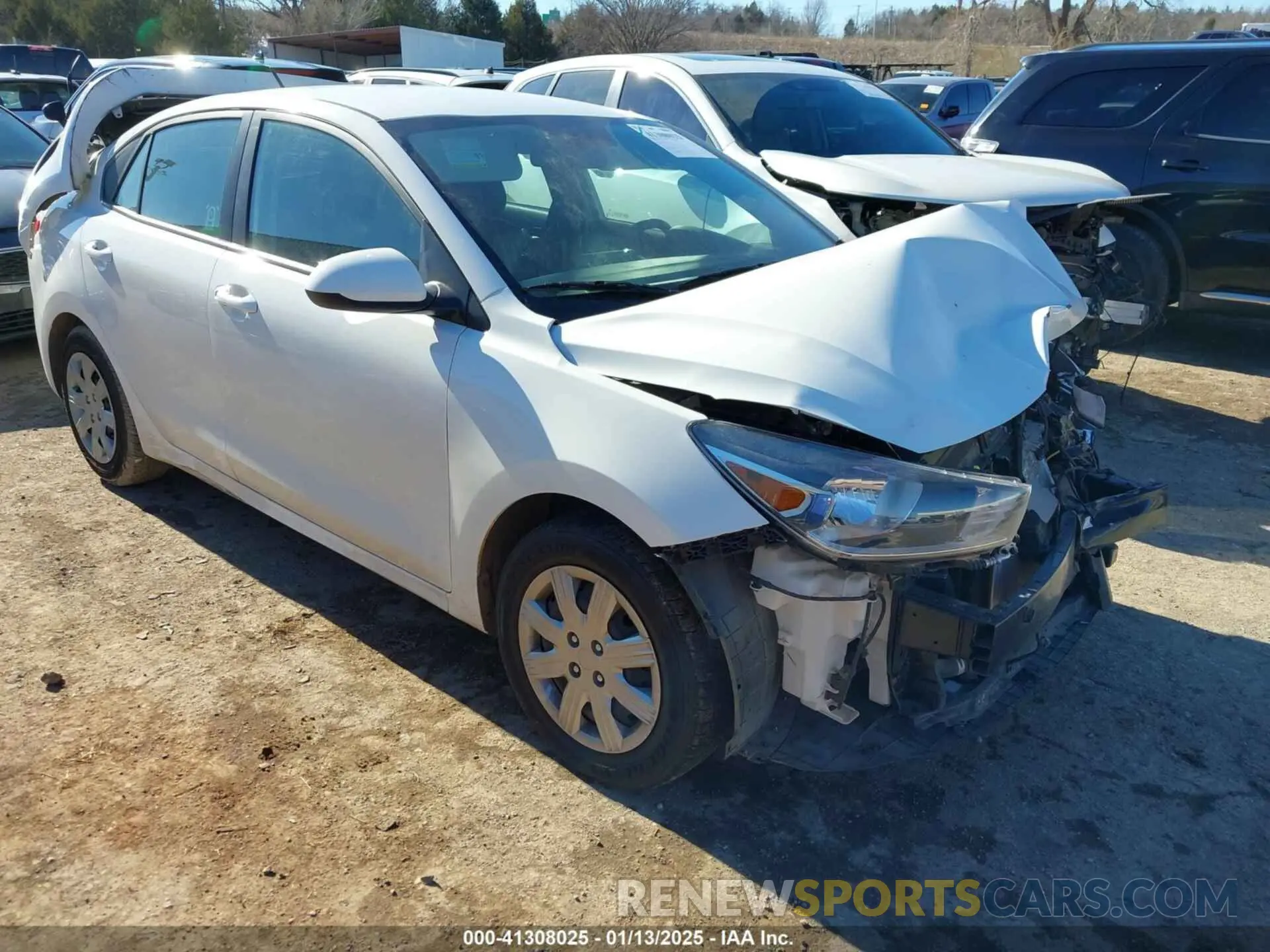 1 fotografías del automóvil dañado 3KPA24AD2ME392144 KIA RIO 2021